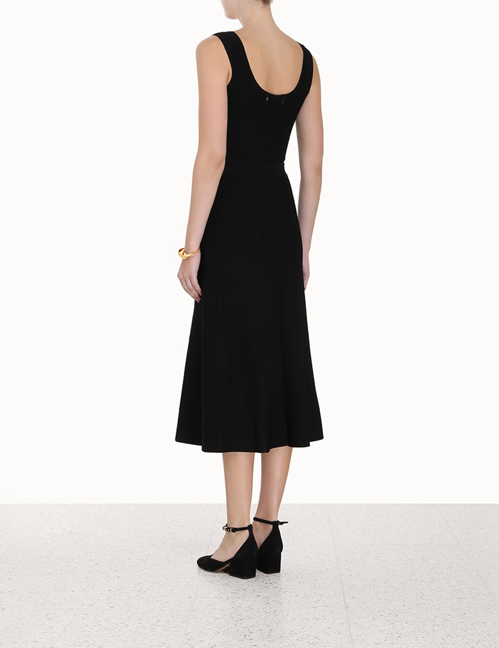Luminosity Knit Panelled Skirt