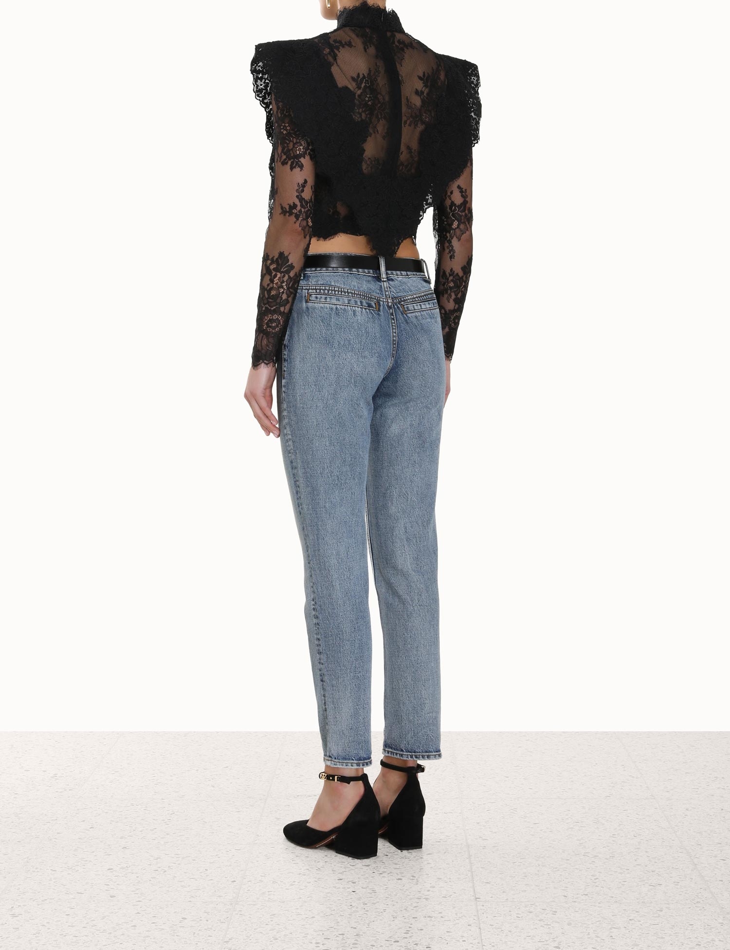 Sensory Lace Bodice Top