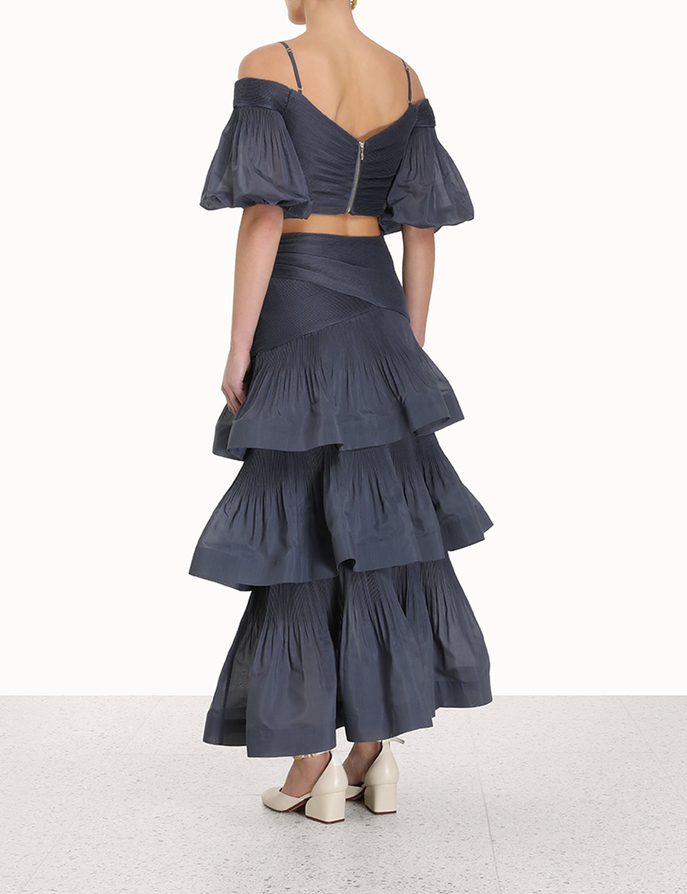 Pleated Bodice