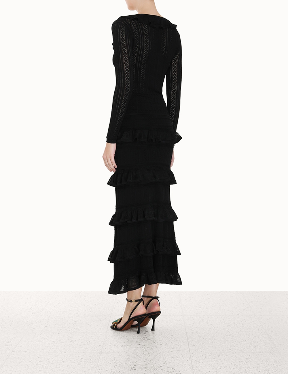 Luminosity V-Neck Ruffle Top