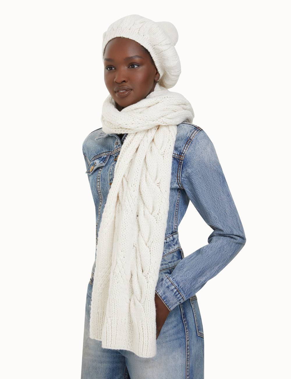 Luminosity Cable Scarf