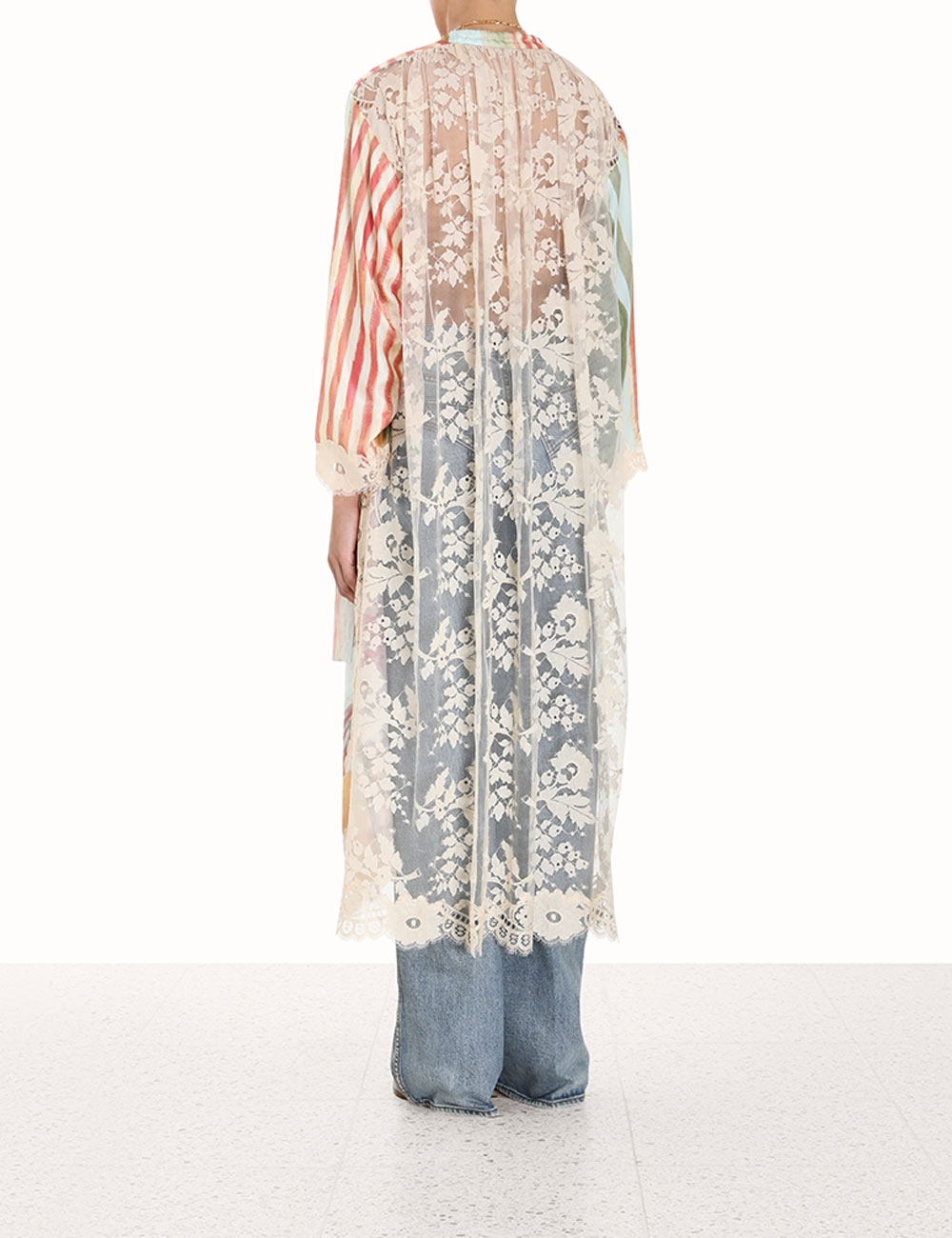 Luminosity Lace Back Midi