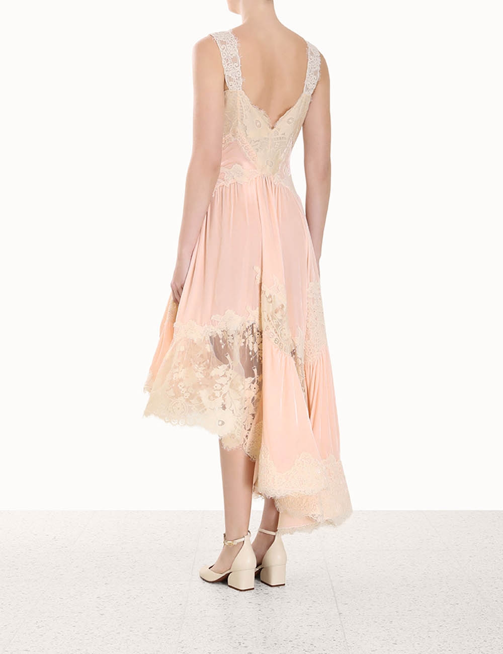 Luminosity Velvet Lace Midi