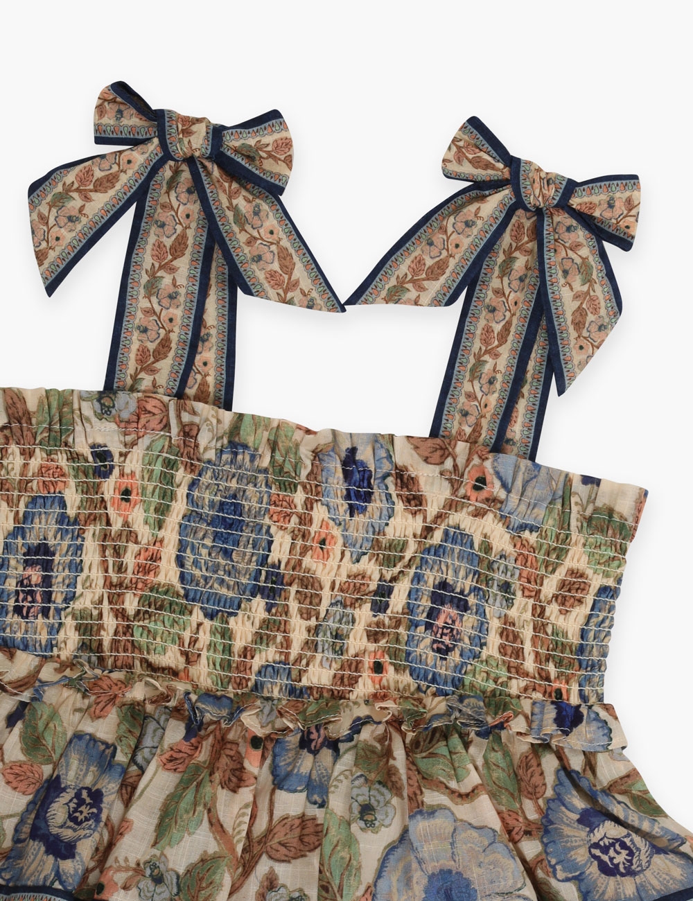 Junie Shirred Tiered Dress 