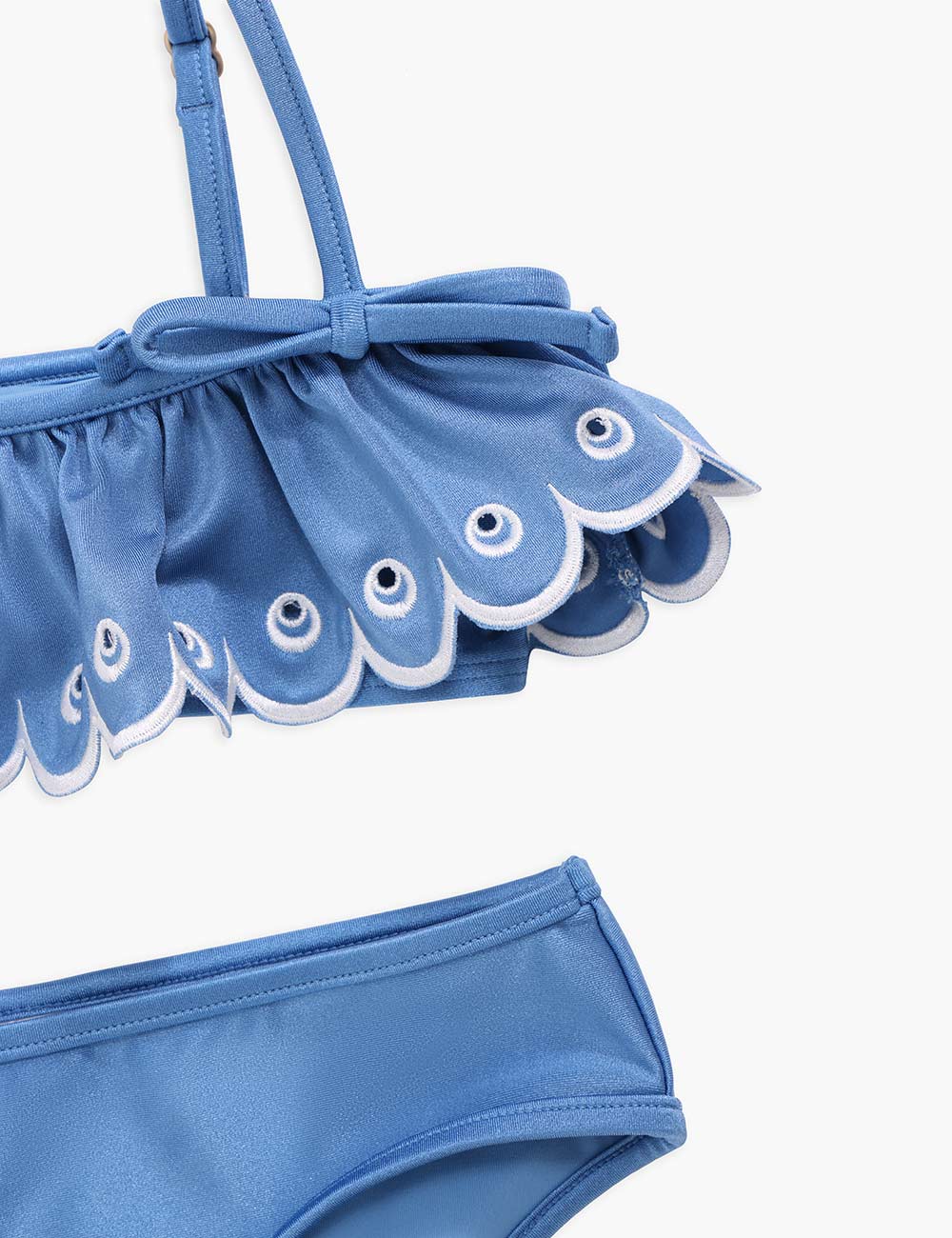Junie Embroidery Frill Bikini