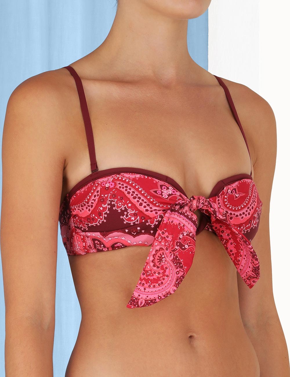 Separates Tie Front Bra