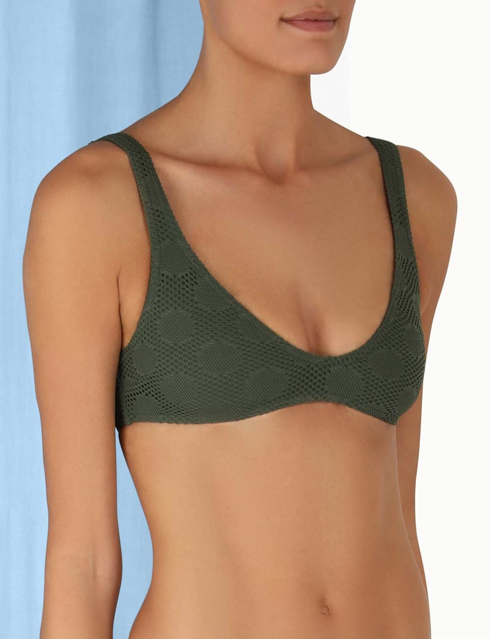 Separates Dot Scoop Bra