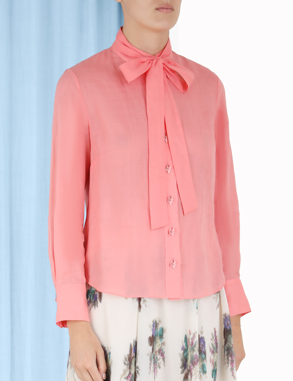 Tie Neck Blouse
