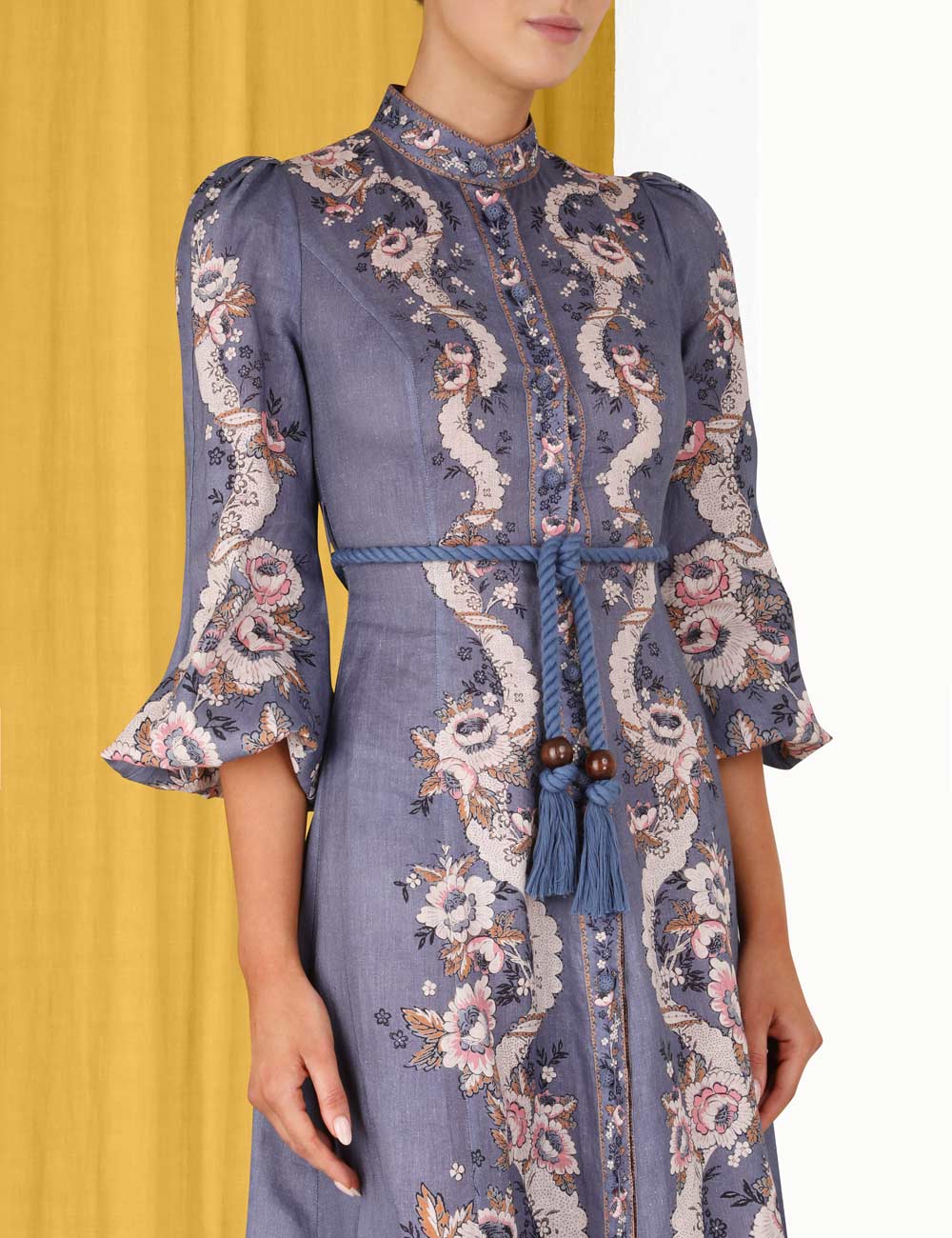 Vitali Long Billow Dress