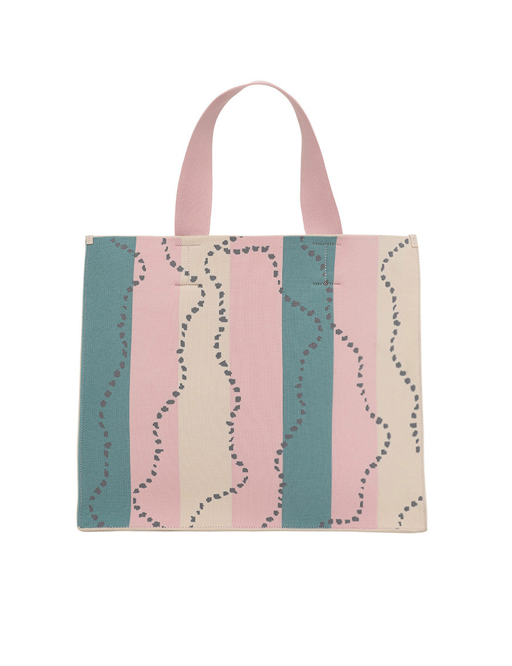 Large Jacquard Tote Love Artwork Online | Zimmermann
