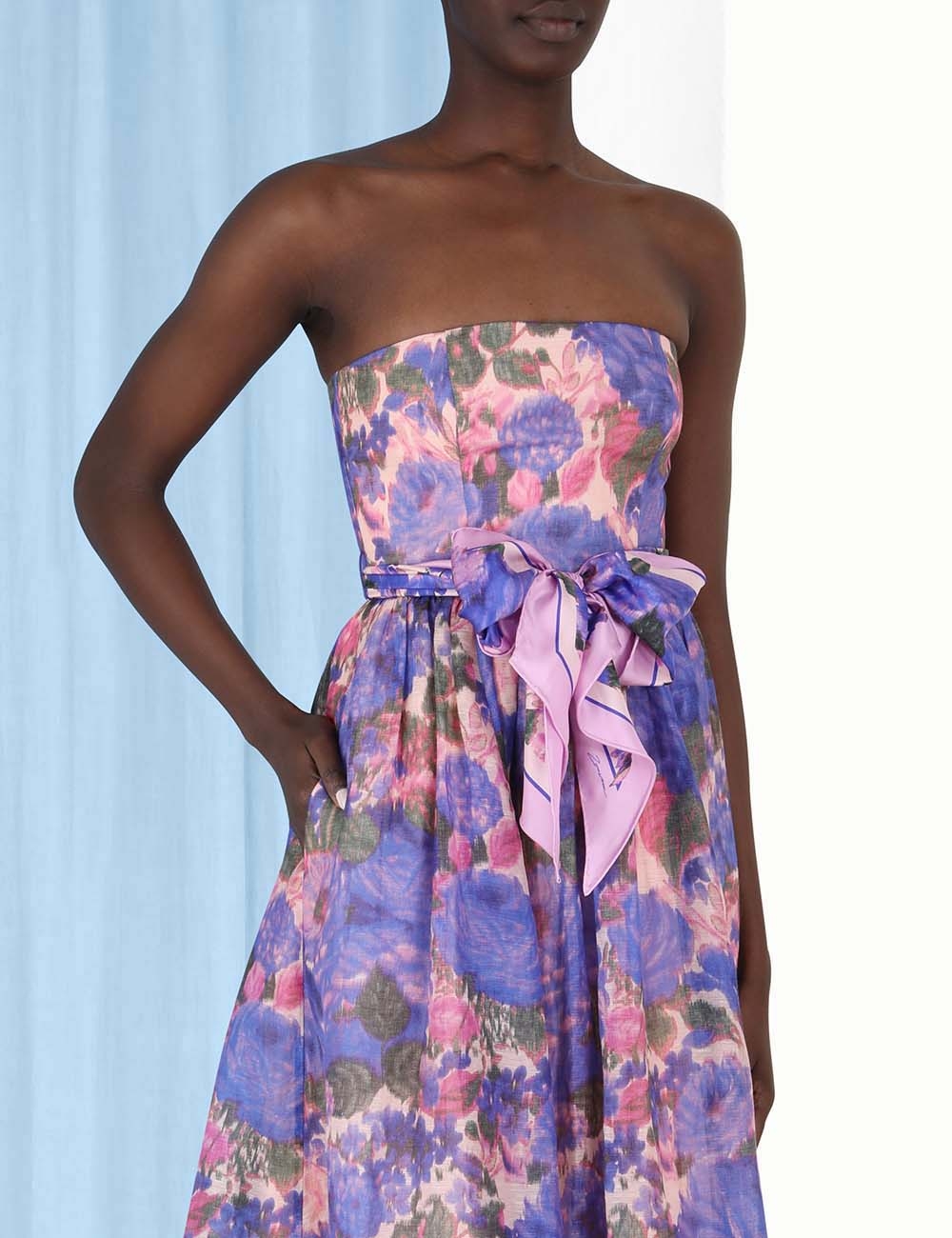 High Tide Strapless Dress