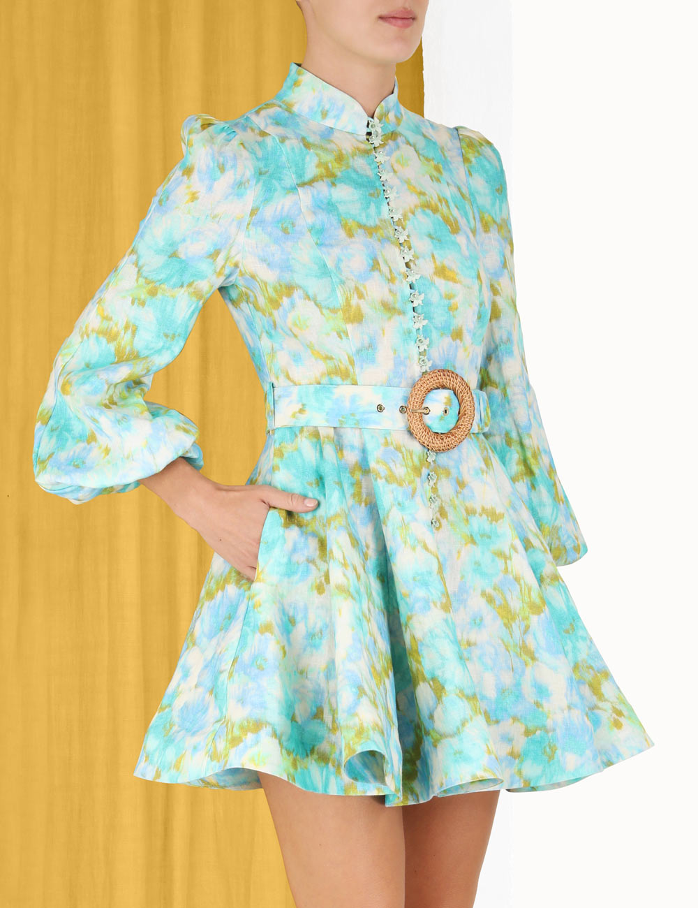 High Tide Buttoned Mini