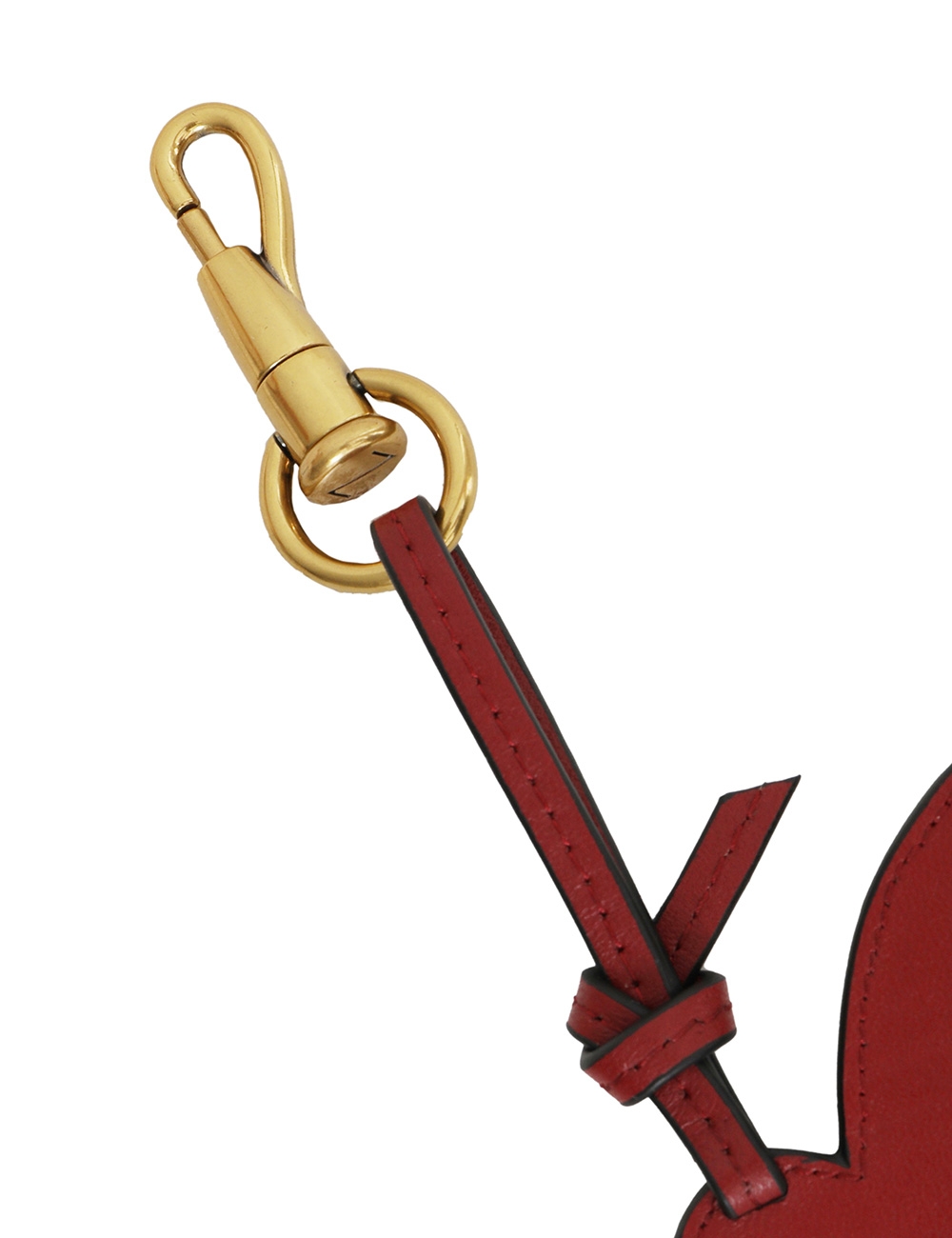 Leather Parrot Keycharm