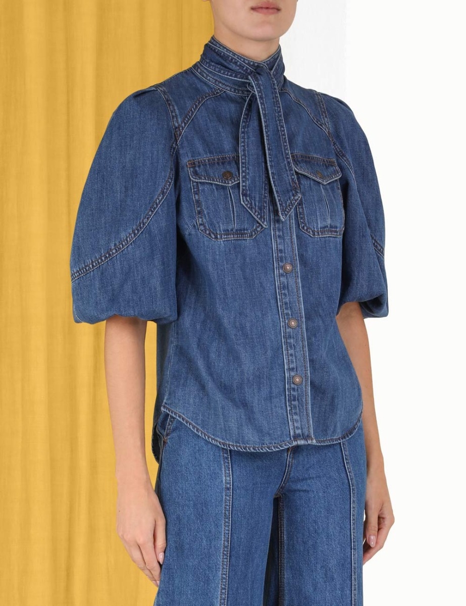 Tiggy Lantern Sleeve Shirt