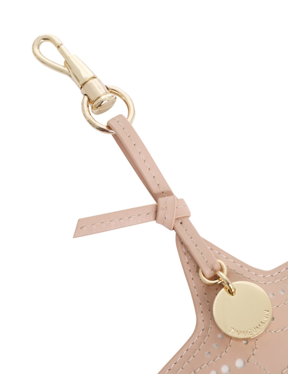 Leather Starfish Key Charm