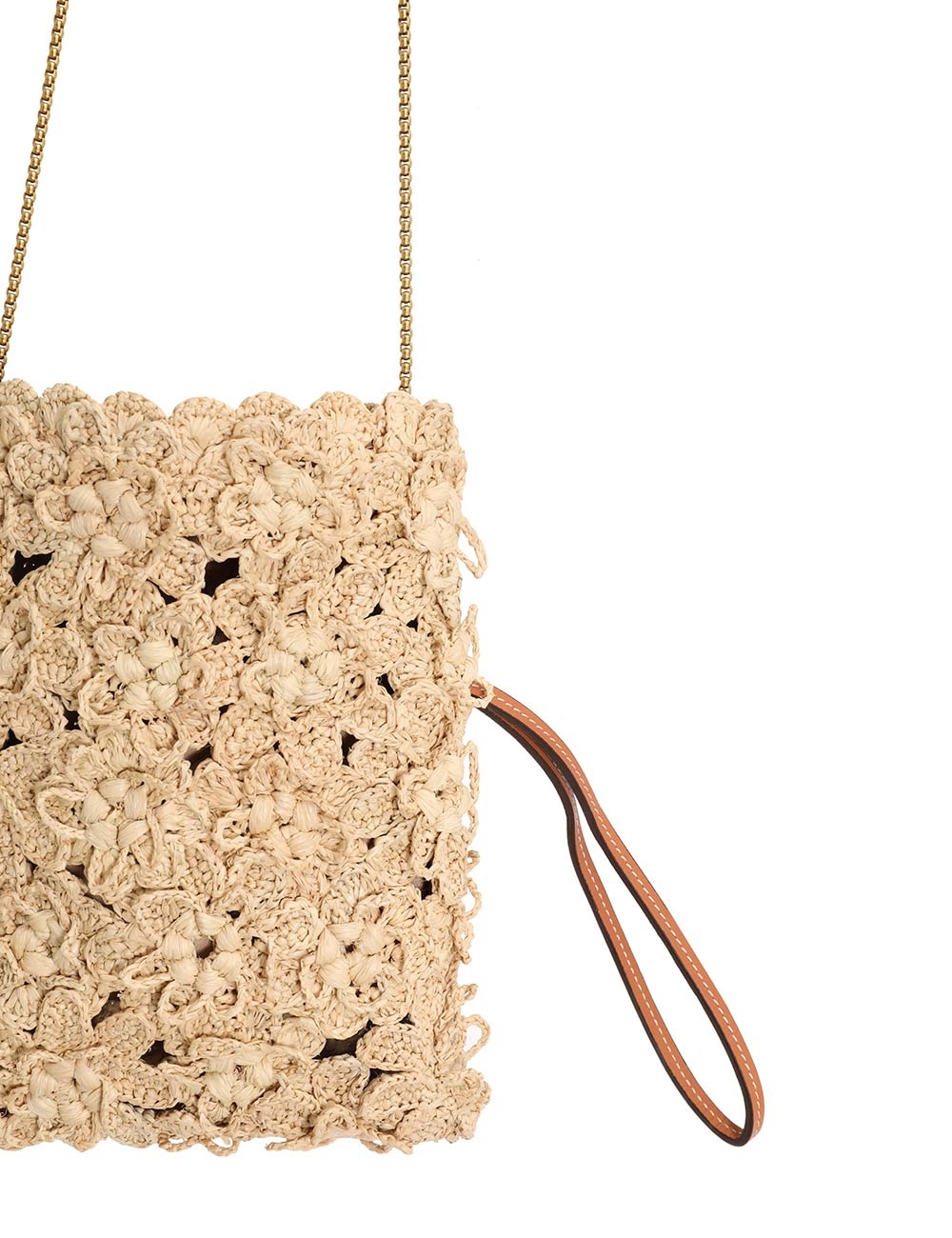 Floral Crochet Pouch