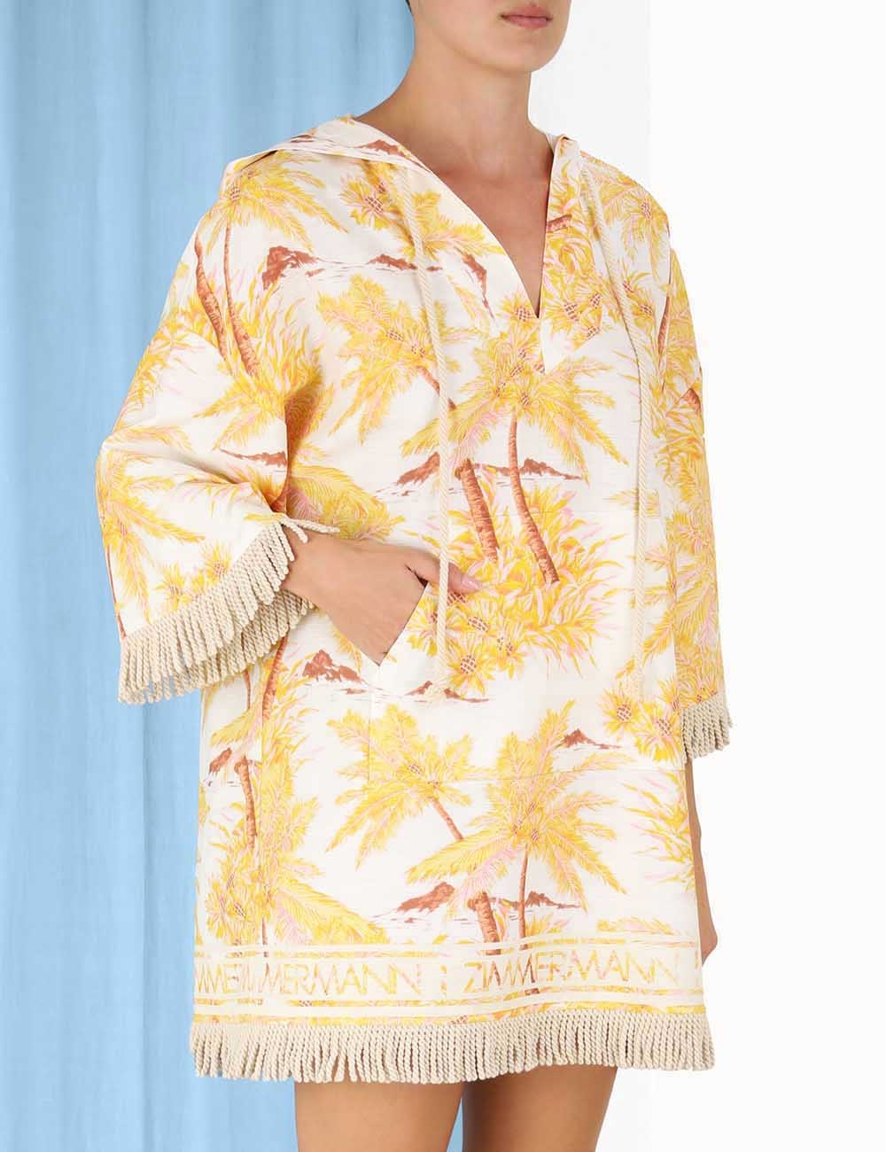 Cira Hooded Mini Dress
