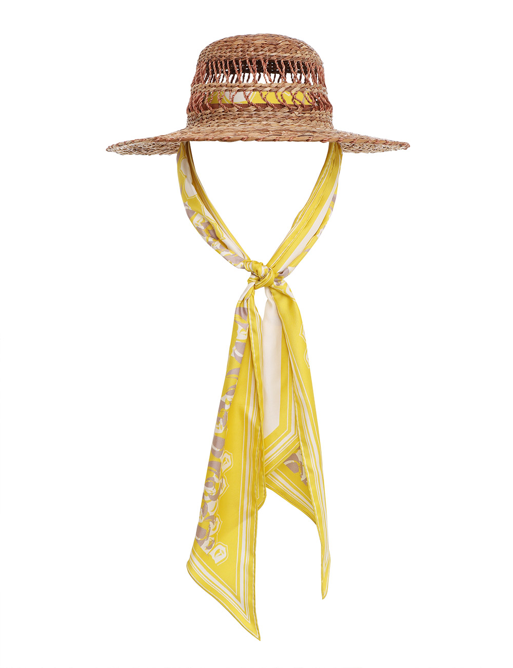 Vented Wicker Boater
