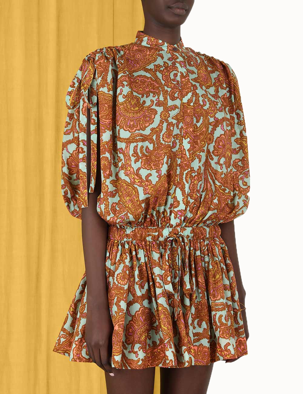 Tiggy Drawcord Mini Dress