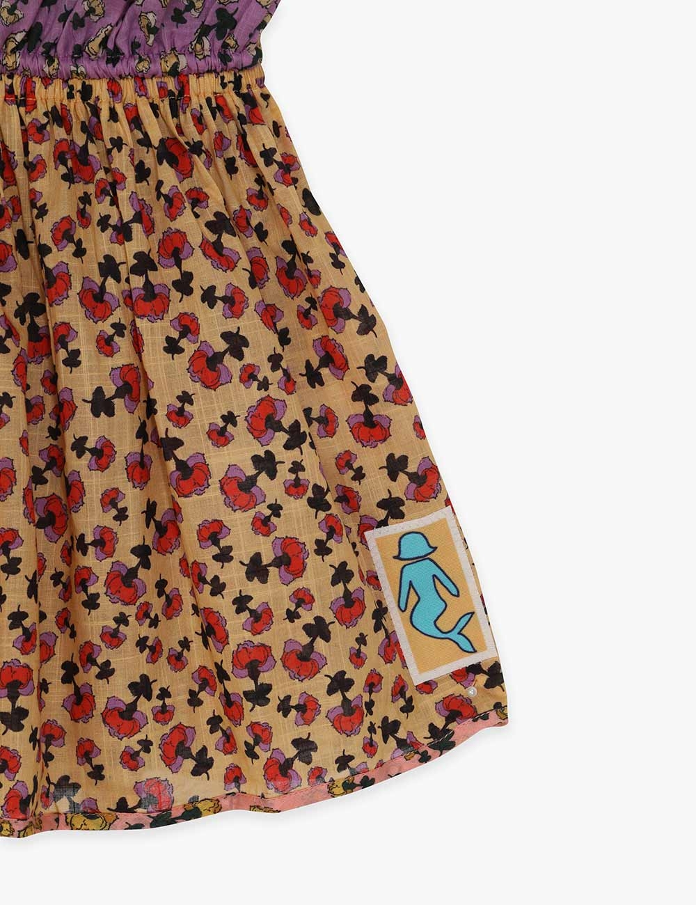 Tiggy Draw Shoulder Dress