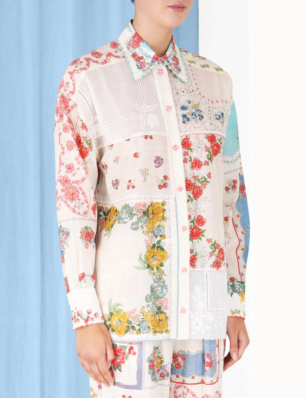 Clover Patched Shirt