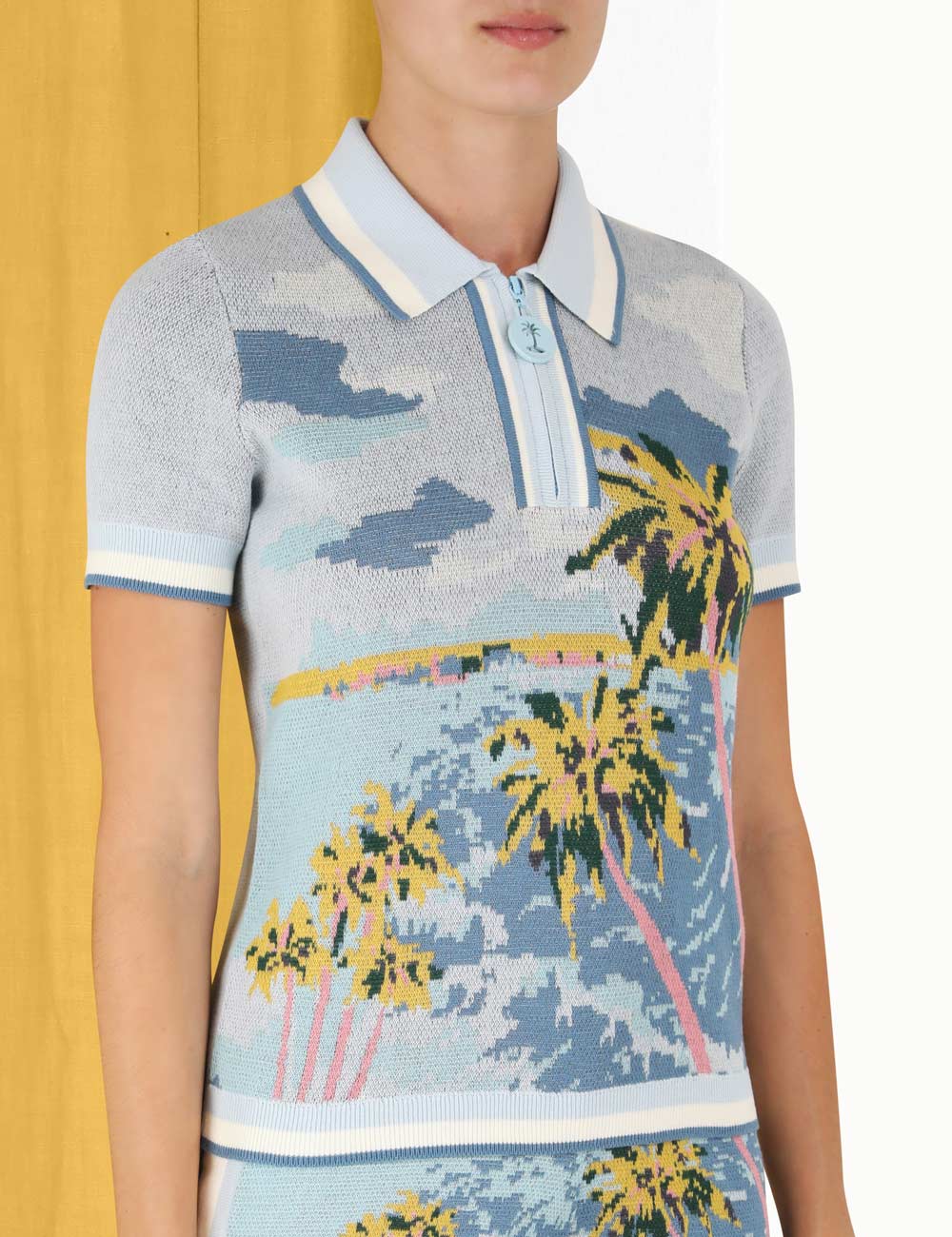 Cira Short Sleeve Knit Shirt