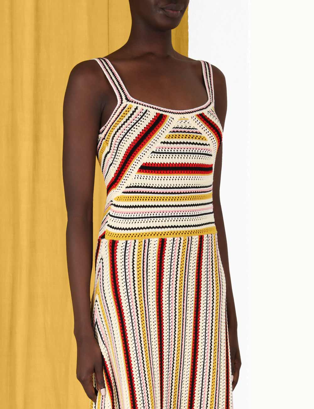 Vitali Multi Stripe Knit Dress