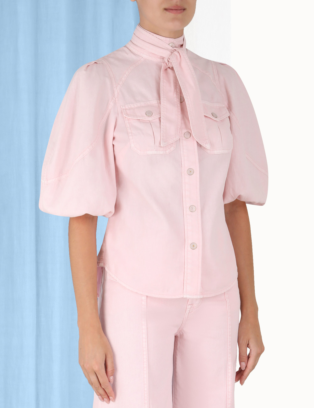 Tiggy Lantern Sleeve Shirt