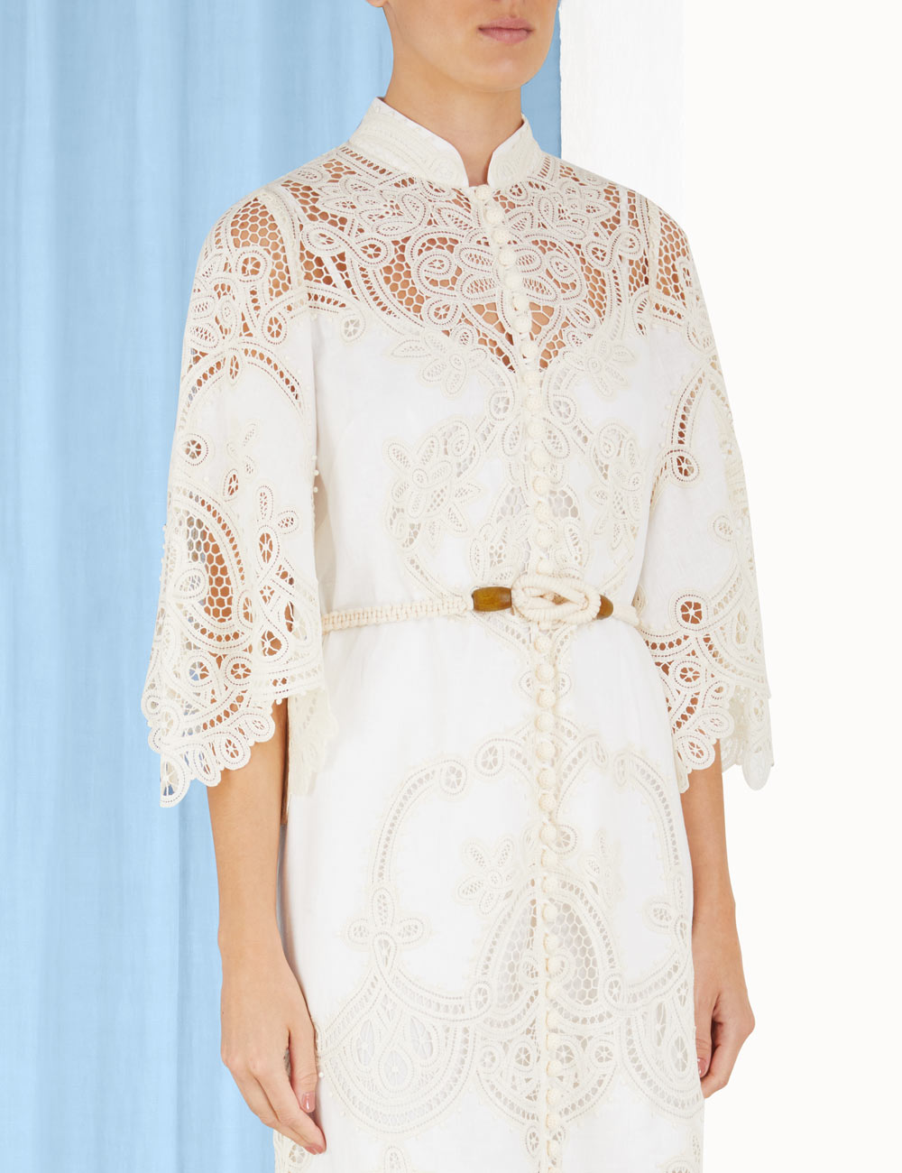 Tiggy Embroidered Shirt Dress