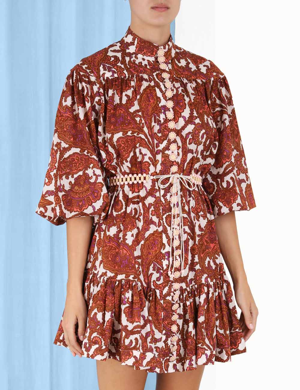 Tiggy Drop Waist Mini Dress