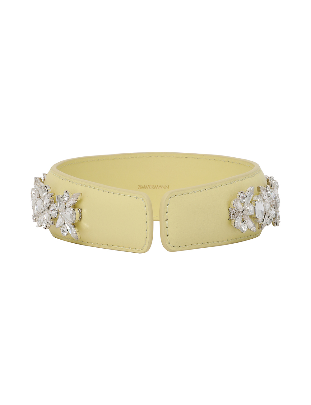 Leather Crystal Headband