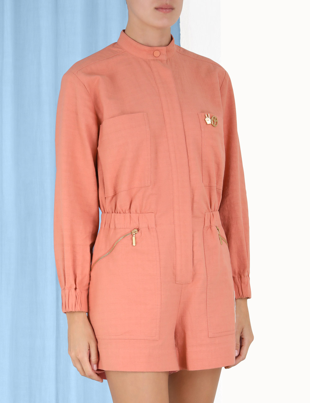 Tiggy Short Utility Playsuit