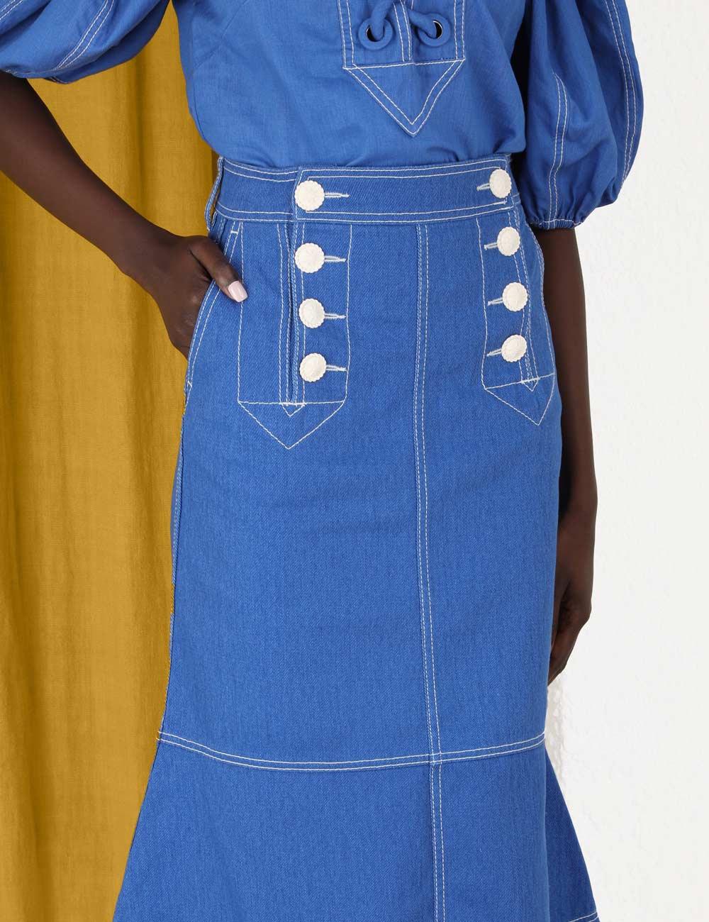 High Tide Sailor Skirt