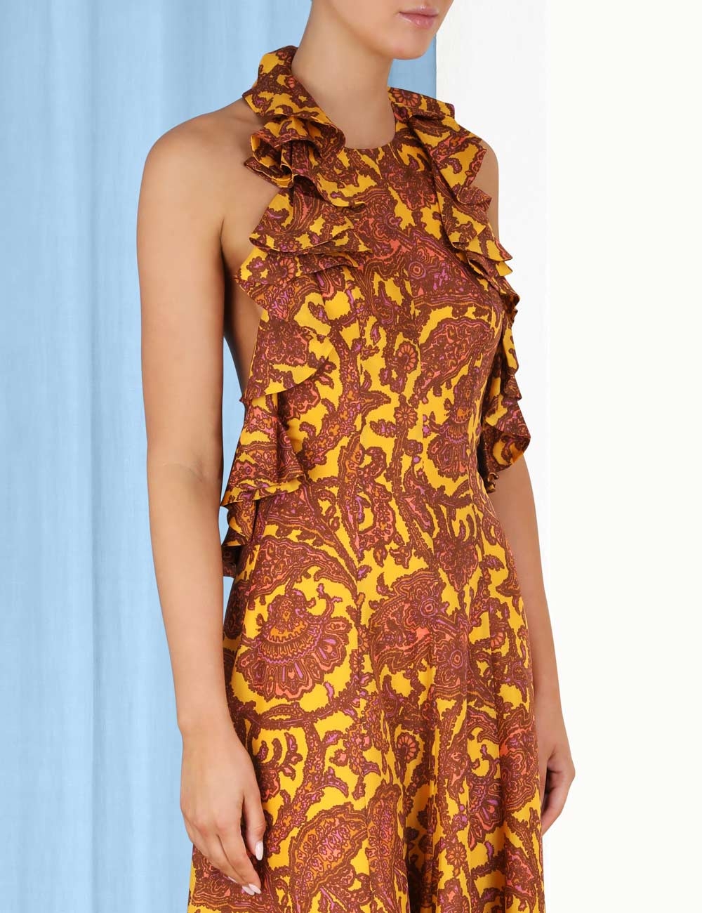 Tiggy Halter Long Dress