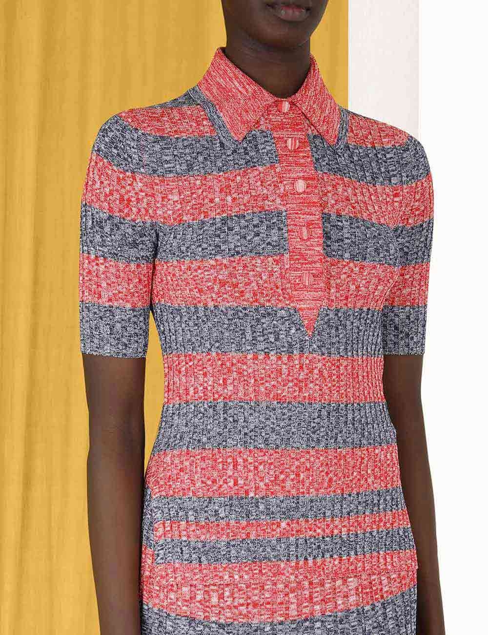 High Tide Rib Polo Top