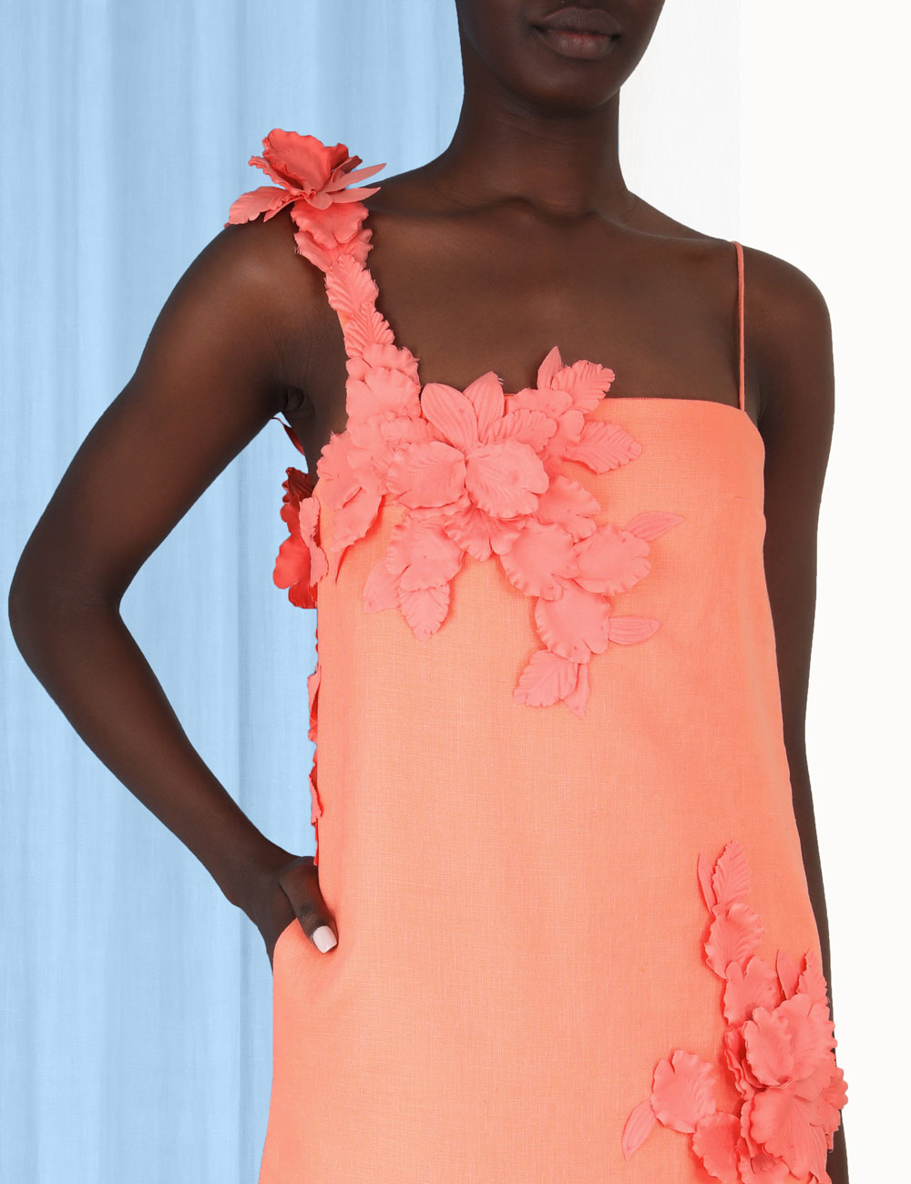 High Tide Lift off Flower Midi