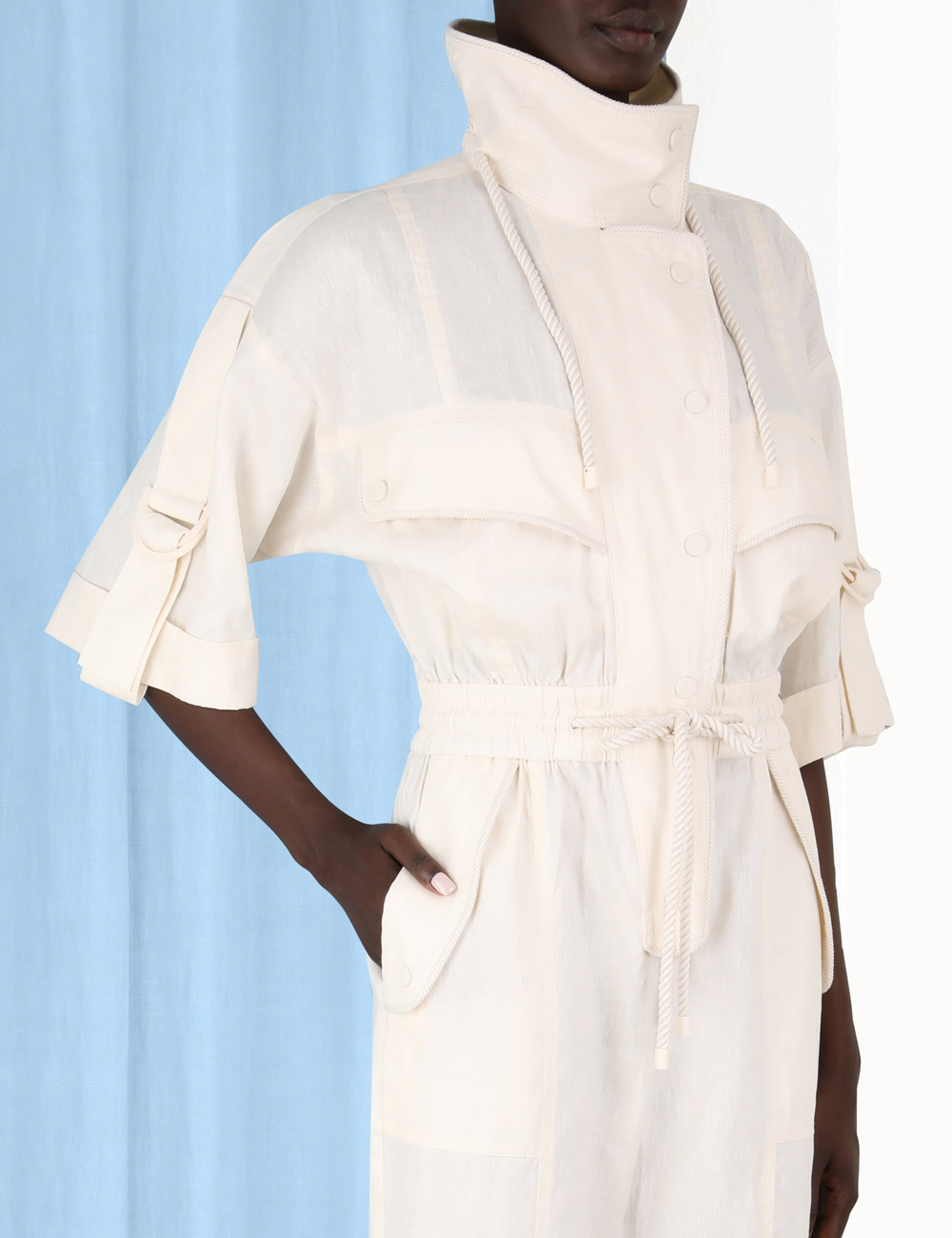 High Tide Utility Jumpsuit