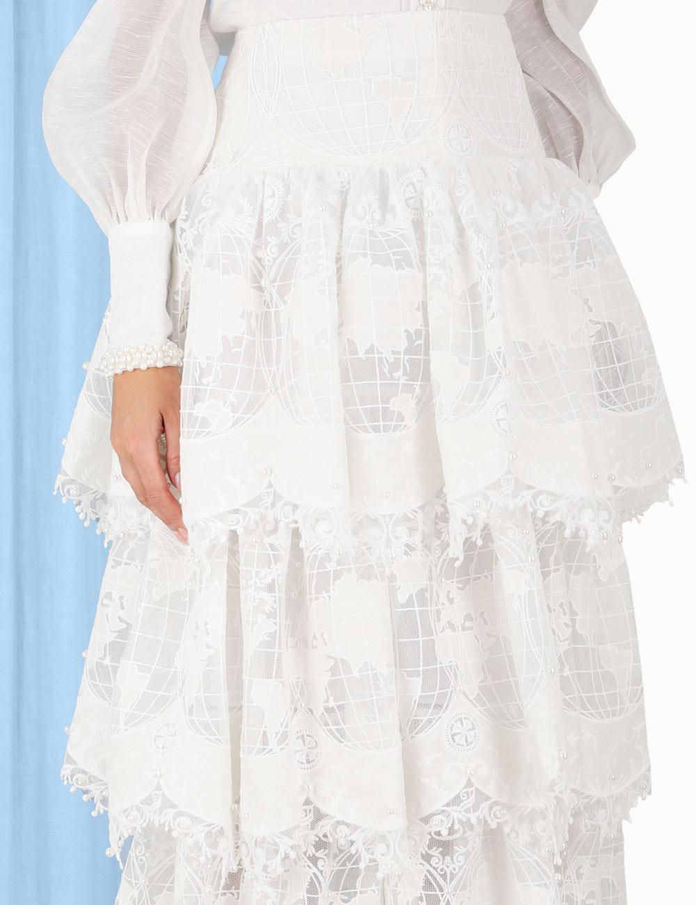 High Tide Embroidered Skirt