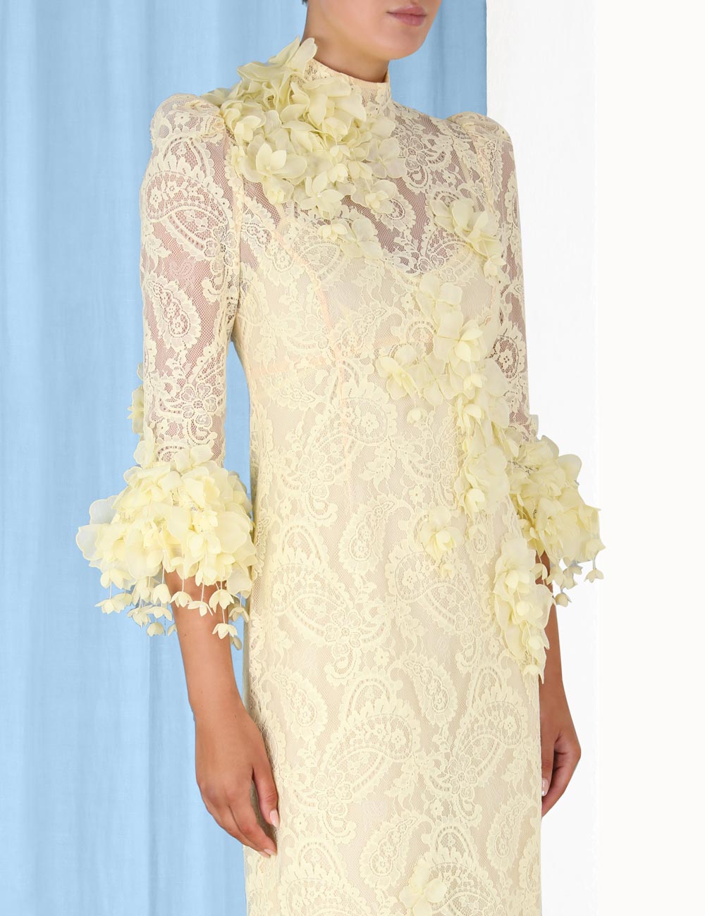High Tide Lace Midi Dress