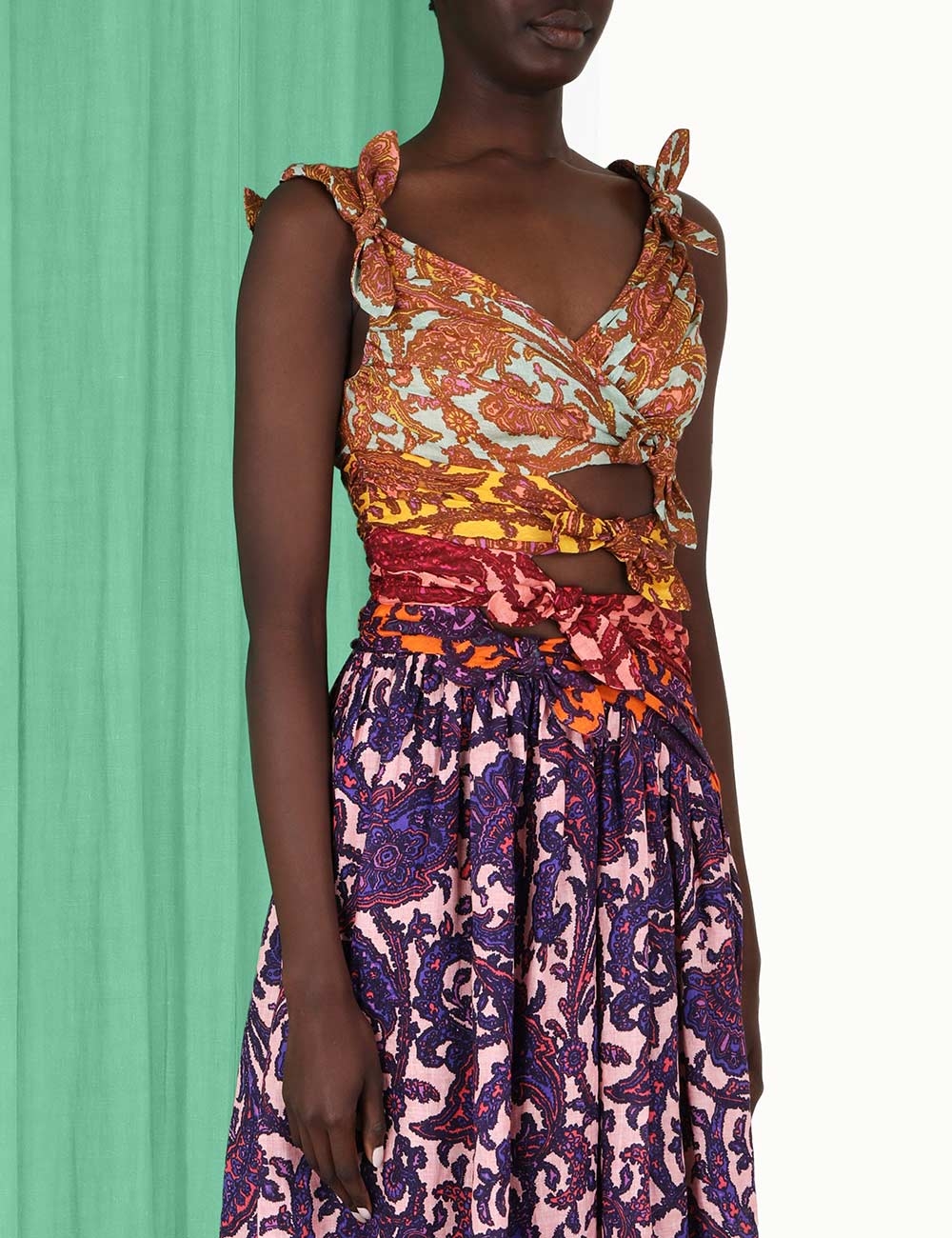 Tiggy Bow Midi Dress