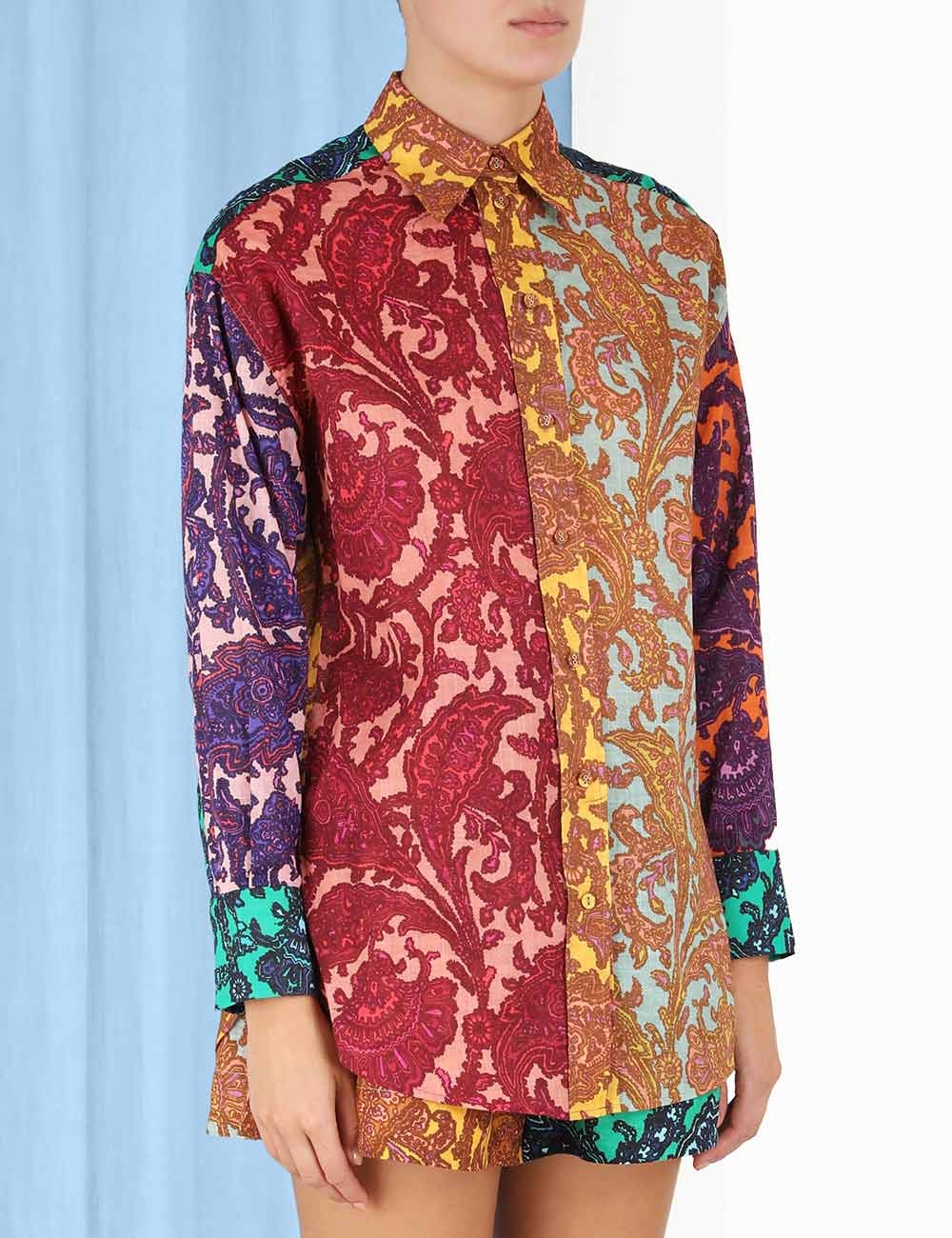 Tiggy Spliced Shirt