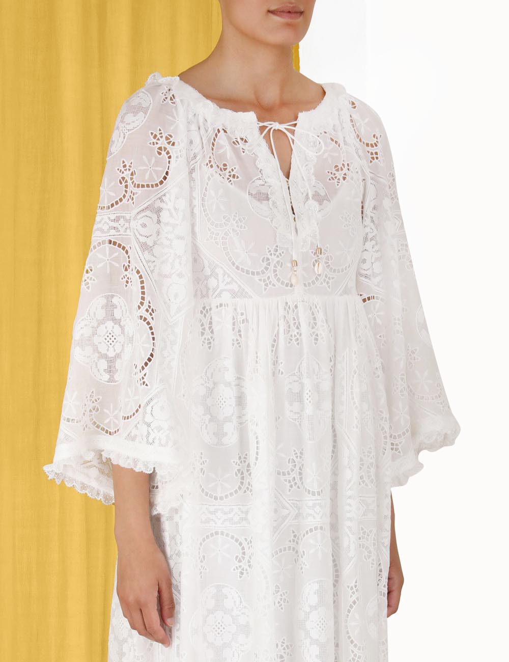 Laurel Wide Sleeve Midi Dress