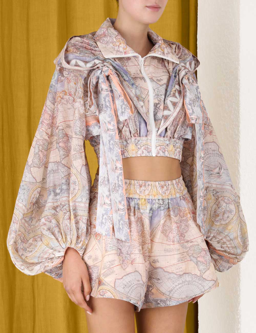 High Tide Odyssey Crop Jacket