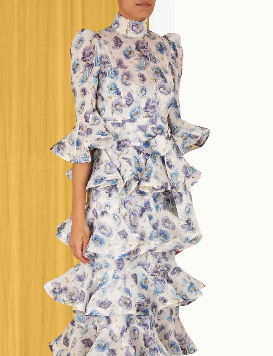 Tama Tiered Midi Dress