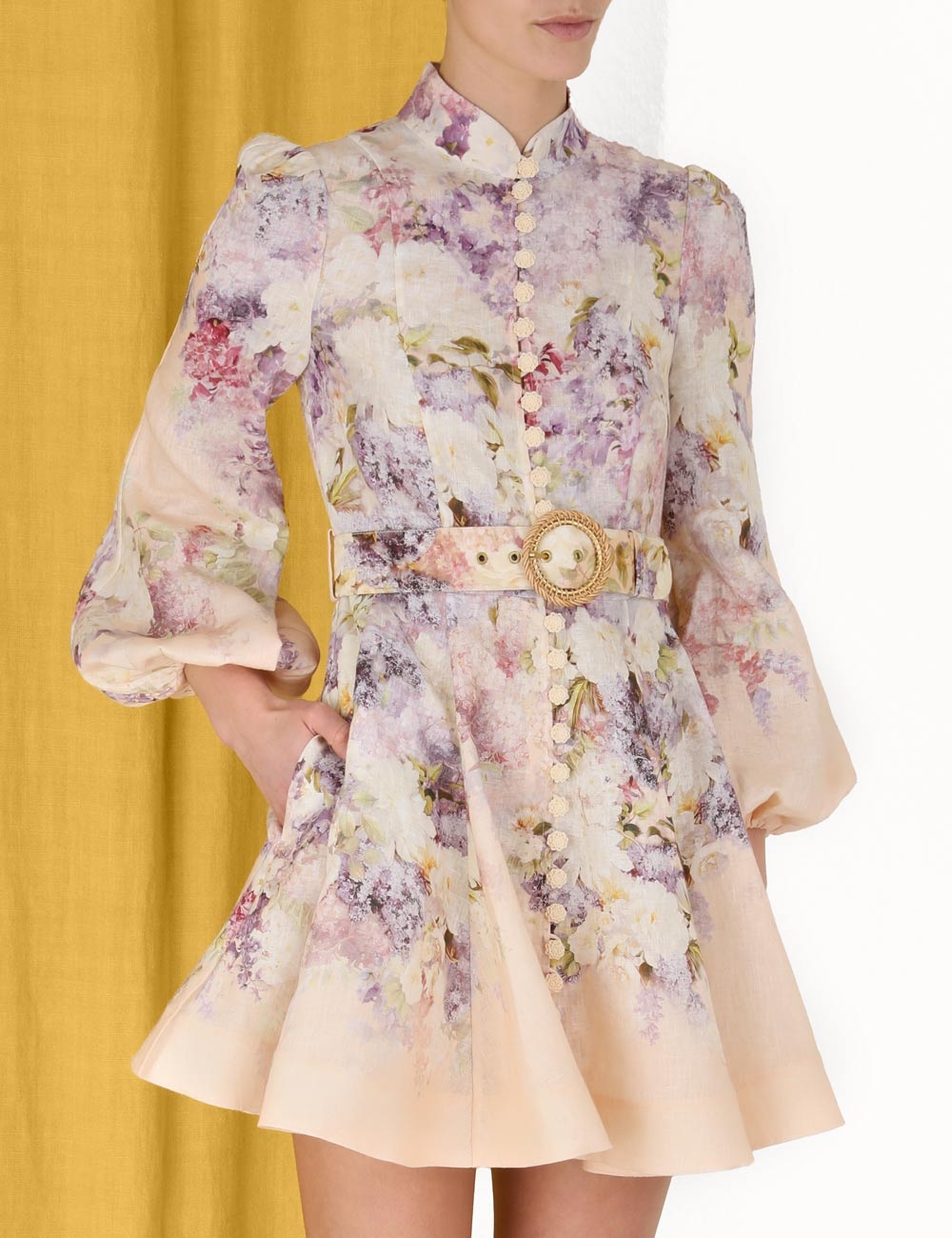 Lyrical Buttoned Mini
