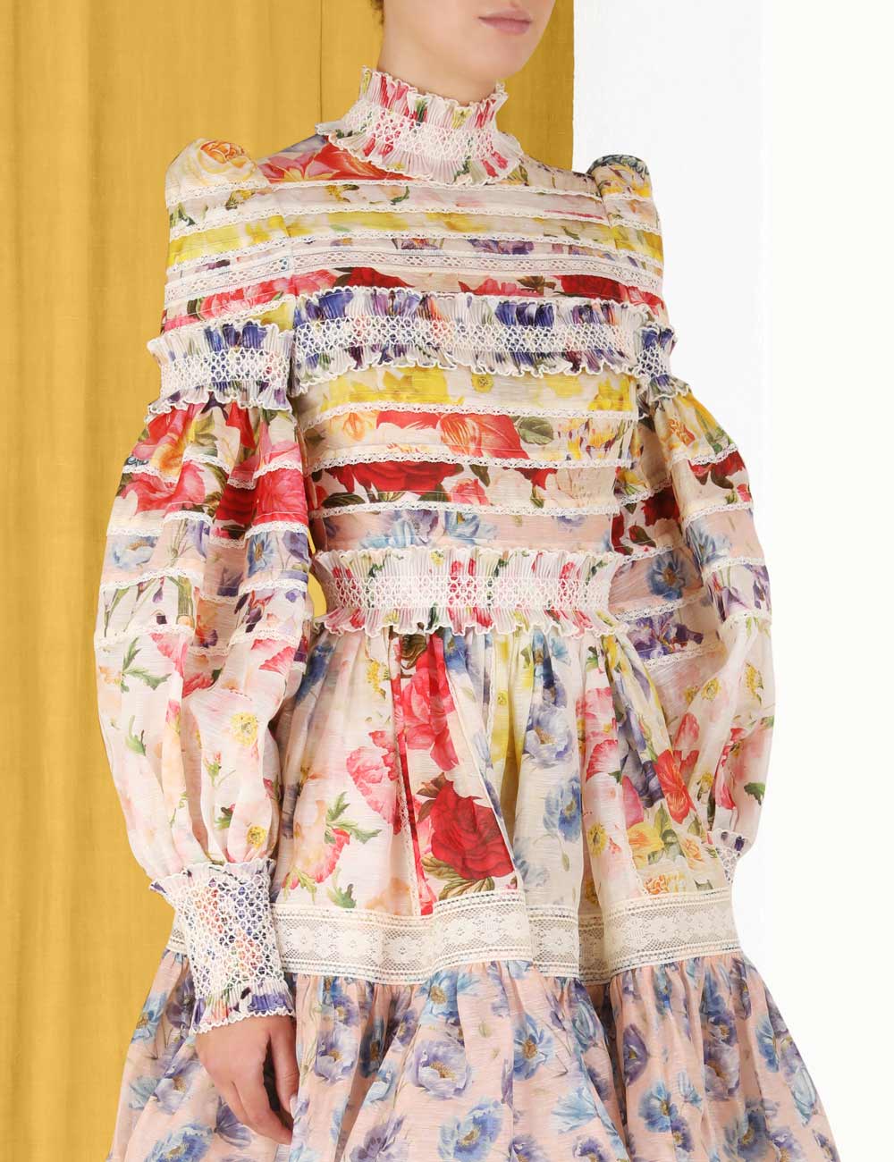 Wonderland Smocked Mini Dress