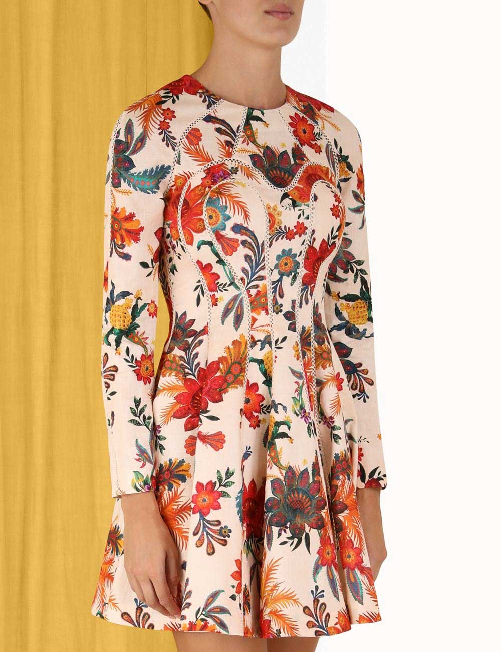 Ginger Fit & Flare Mini Dress