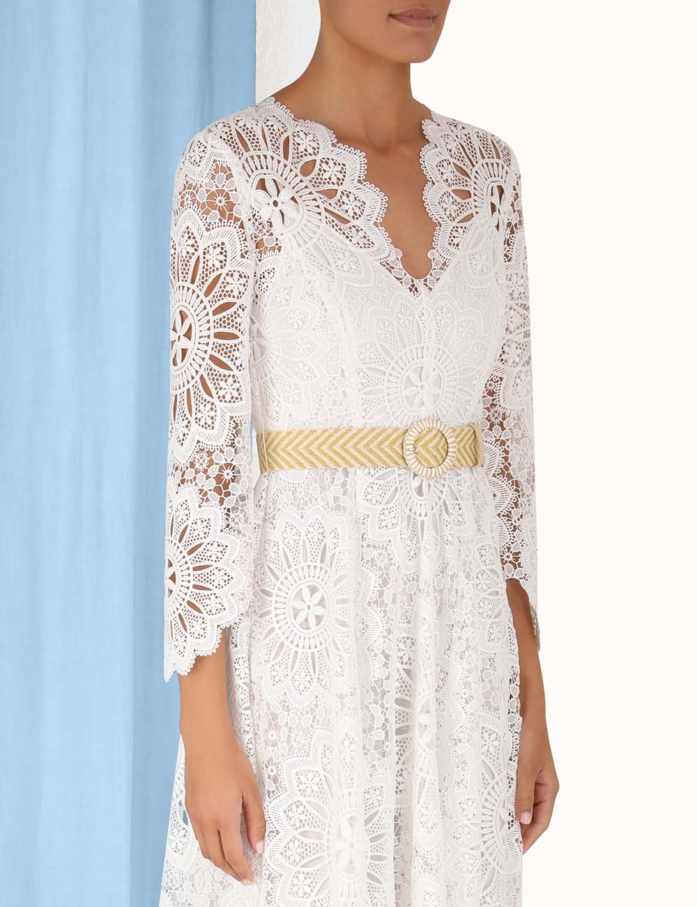 Chintz Doily Lace Dress
