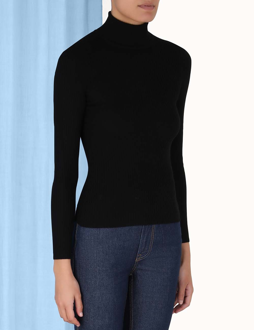 Turtleneck Rib Top
