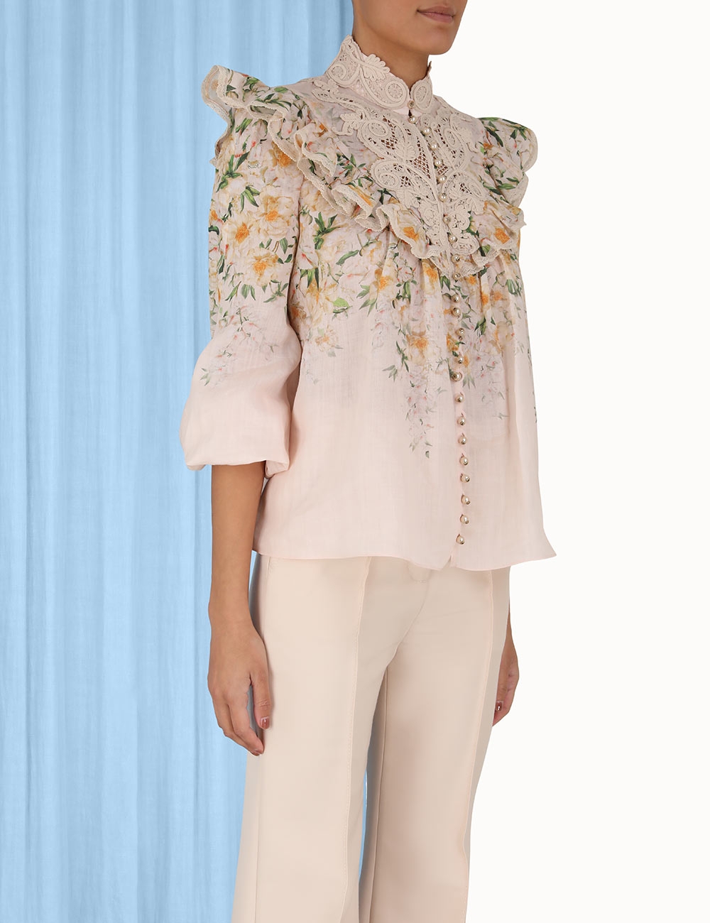 Coaster Battenburg Blouse